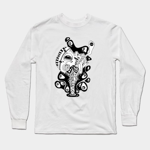 Chin up Long Sleeve T-Shirt by yeknomster